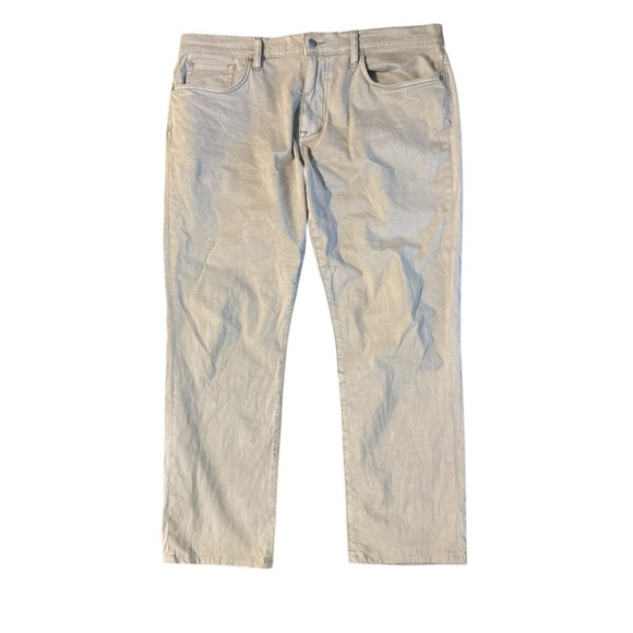 Joes Pants Men’s 38 Beige The Brixton Straight Narrow Trouser Stretch Preppy - Picture 3 of 12